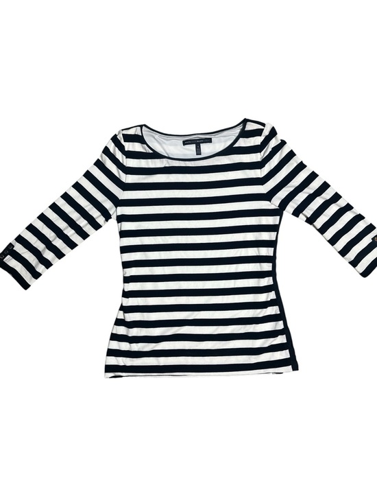 White House Black Market Tops - White House Black Market Top Black & White Stripes Size Small
